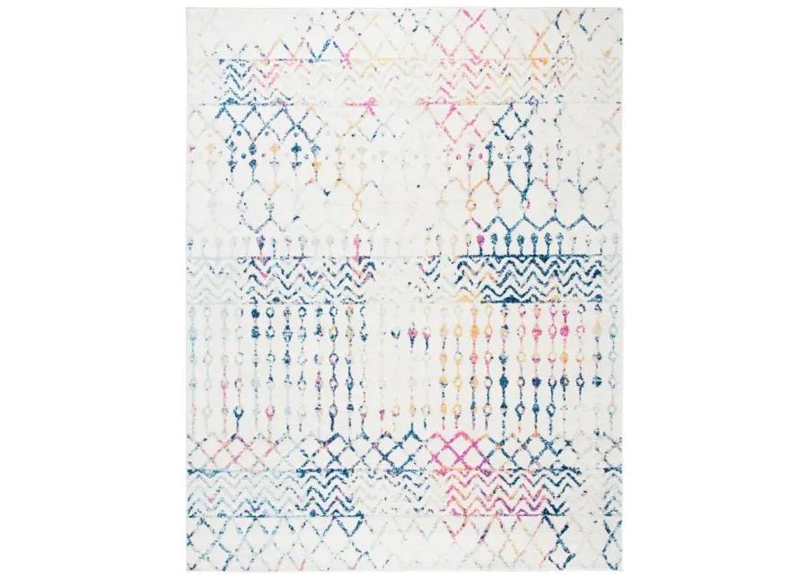 Tulum Area Rug in Ivory/Blue by Safavieh