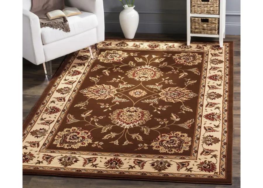 Mersey Area Rug in Brown / Ivory by Safavieh