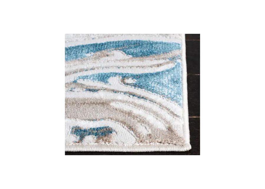 Bo Area Rug in Beige; Blue by Safavieh