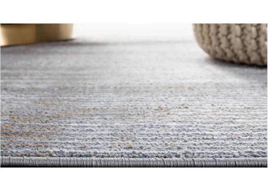 Orchard IV Square Rug in Gray & Gold by Safavieh