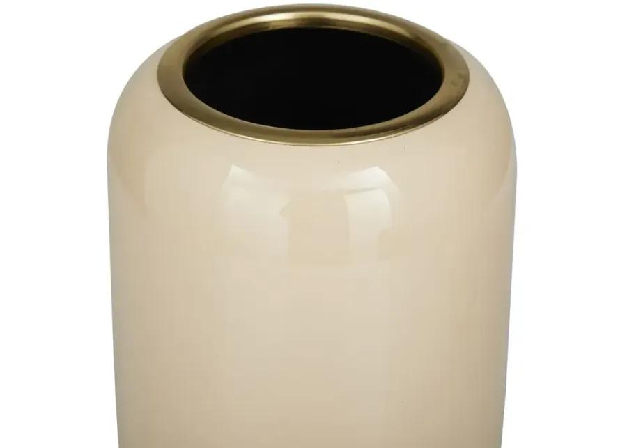 Novogratz Tribute Vase Set of 2 in Cream by UMA Enterprises