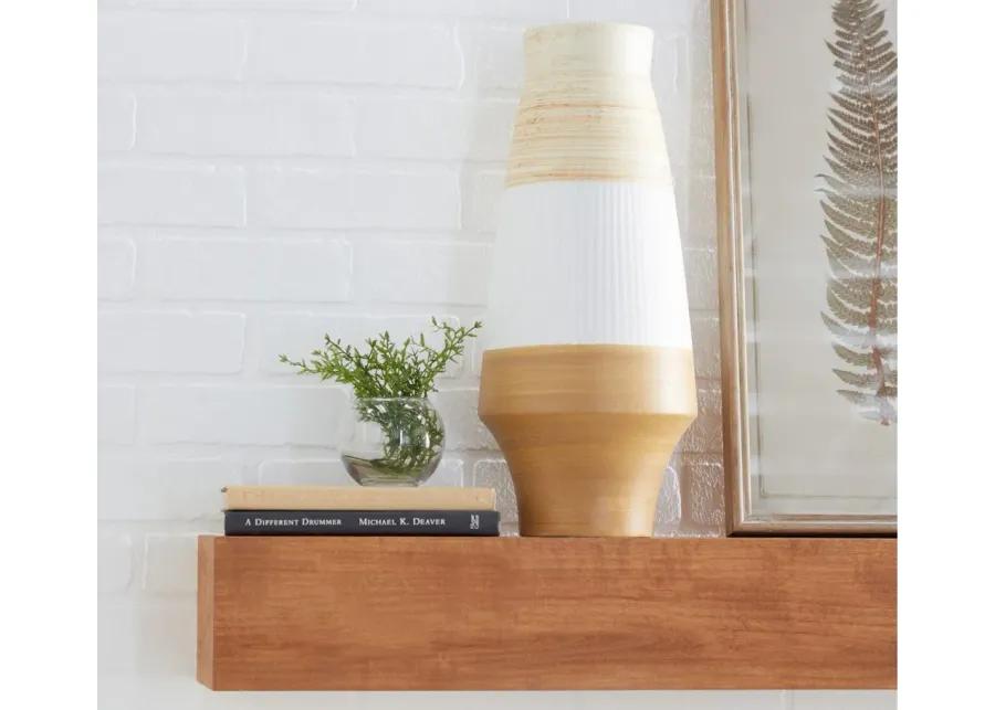 Novogratz Unkrich Vase in Tan by UMA Enterprises