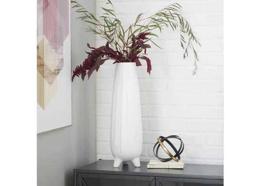 Ivy Collection Celsus Vase in White by UMA Enterprises