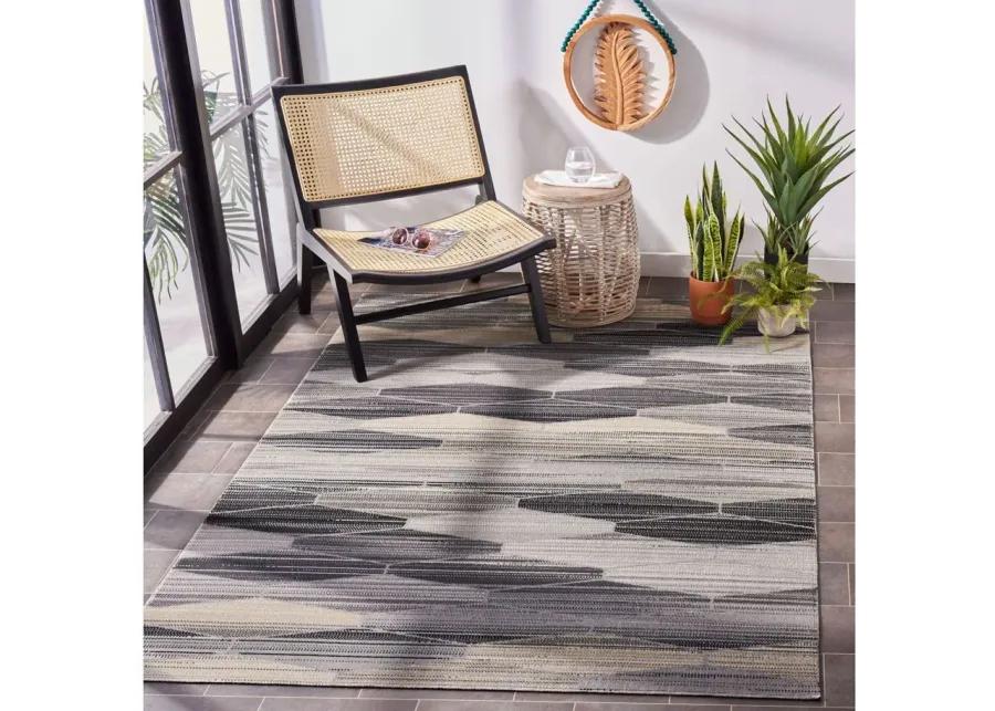 Montage III Area Rug in Gray & Dark Gray by Safavieh
