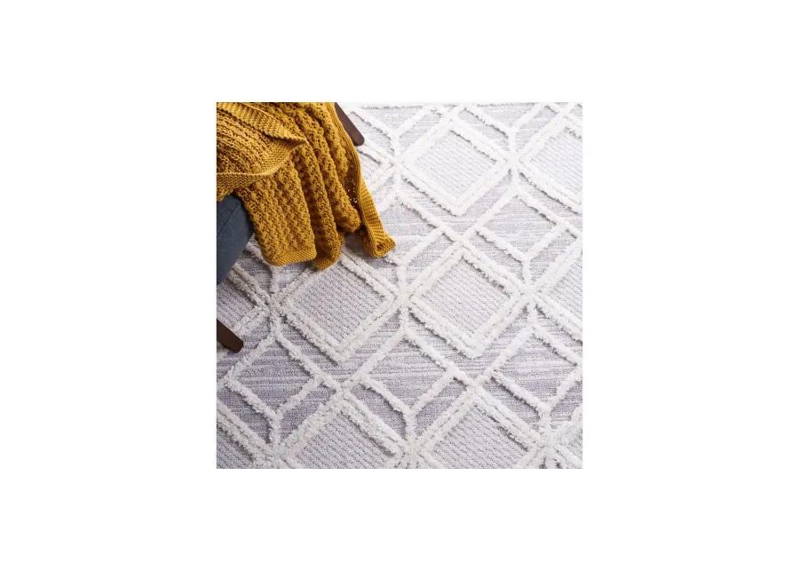 Marrakesh Area Rug in Gray / Ivory by Safavieh