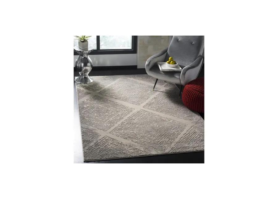 Sutton Square Area Rug in Taupe by Safavieh