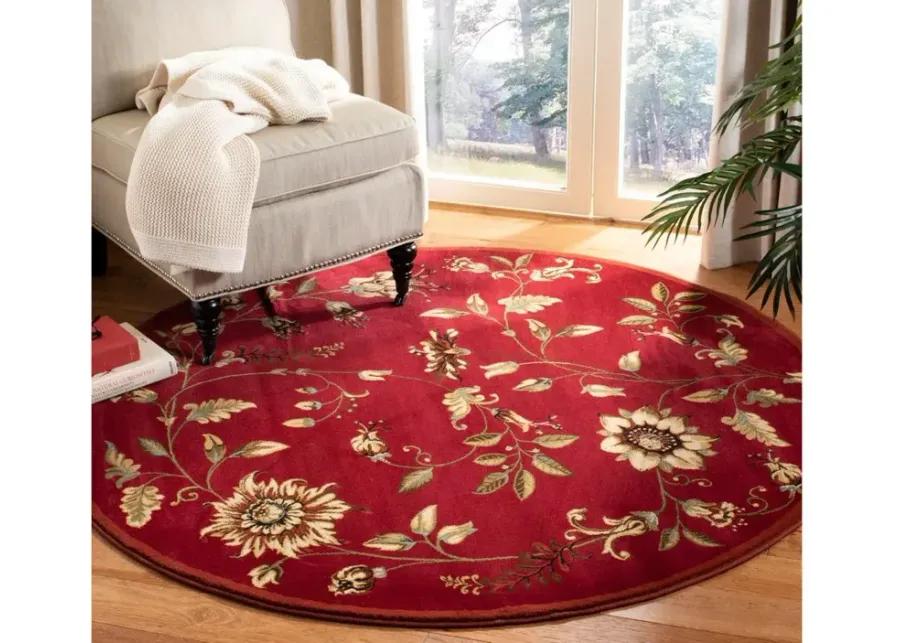 Abernethy Area Rug in Red / Multi by Safavieh