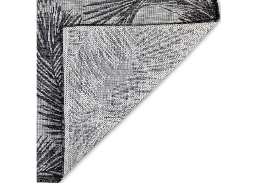 Carmel Fronds Rug in Black by Trans-Ocean Import Co Inc