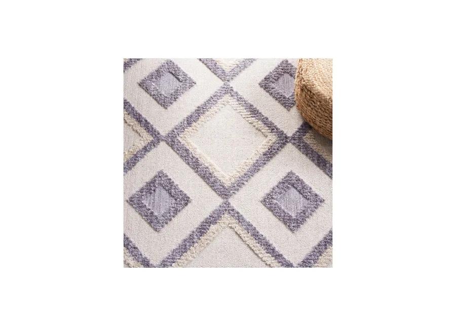 Marrakesh Area Rug in Lavender / Ivory by Safavieh