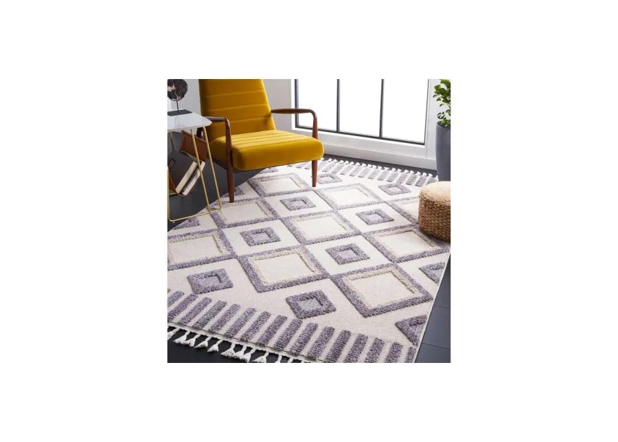 Marrakesh Area Rug in Lavender / Ivory by Safavieh