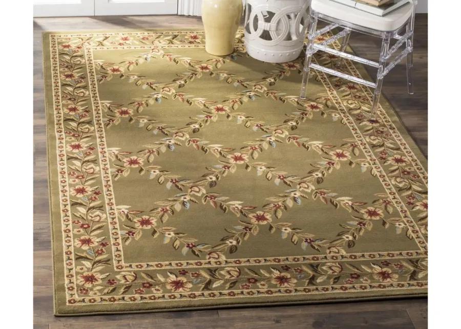 Queensferry Area Rug in Green by Safavieh