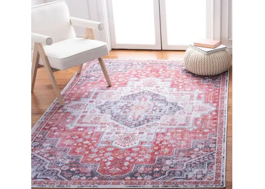 Serapi Area Rug in Rust & Ivory by Safavieh