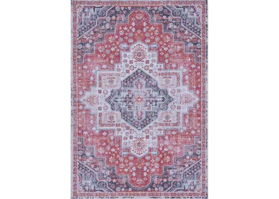 Serapi Area Rug in Rust & Ivory by Safavieh