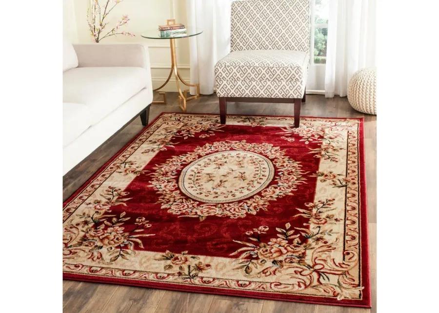 Azura Area Rug in Red / Ivory by Safavieh