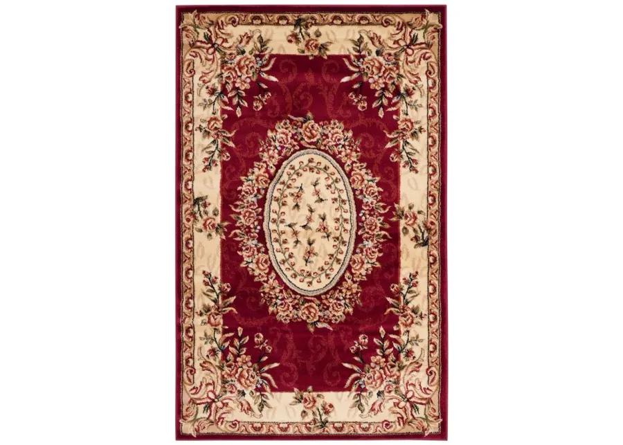 Azura Area Rug in Red / Ivory by Safavieh