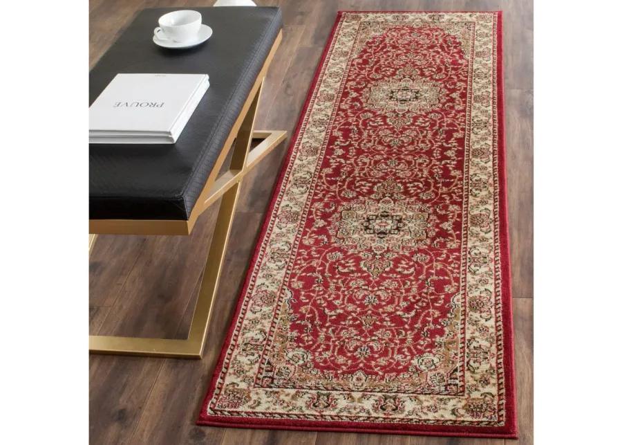 Wessex Runner Rug in Red / Ivory by Safavieh