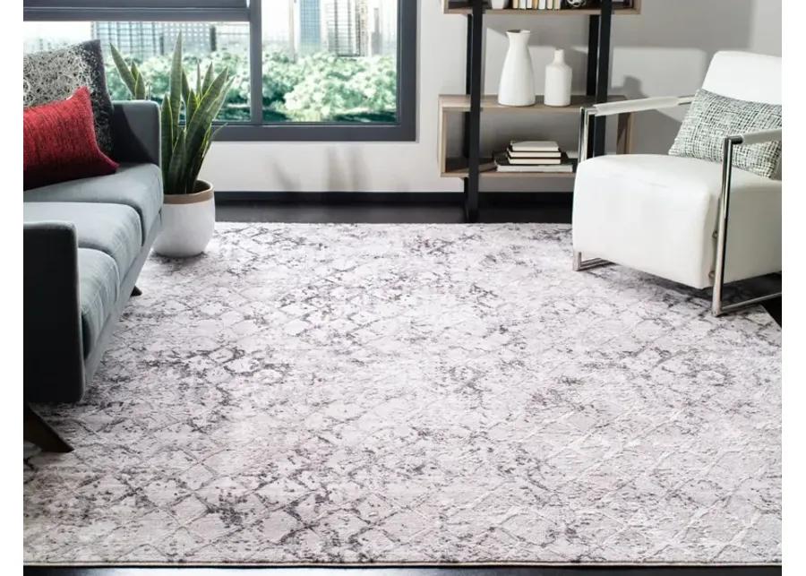 Amelia Area Rug in Gray / Light Gray by Safavieh