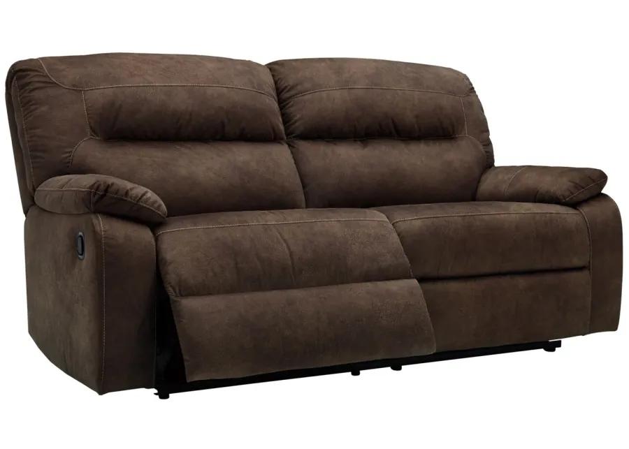 Bolzano 2 Seat Reclining Sofa in Coffee by Ashley Furniture