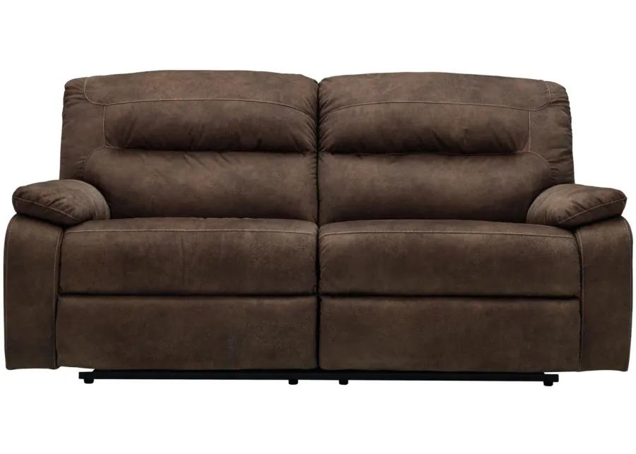 Bolzano 2 Seat Reclining Sofa in Coffee by Ashley Furniture