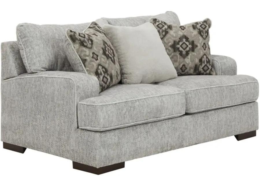 Mercado Loveseat in Pewter by Ashley Furniture