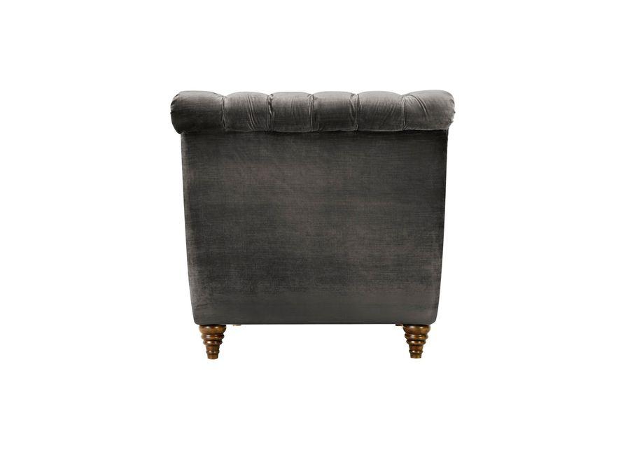 Duchess Chaise Lounge in Gray by Aria Designs
