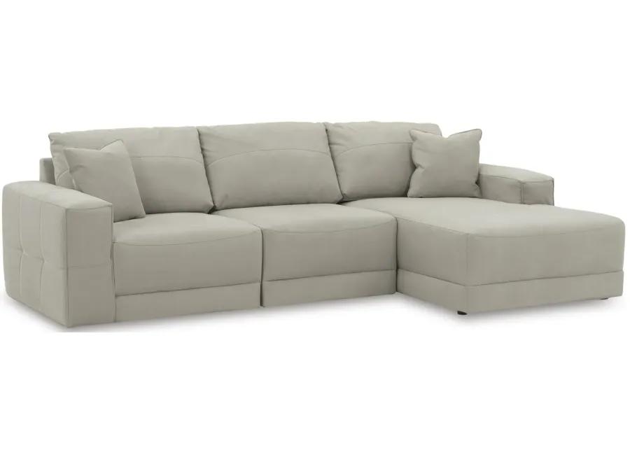 Next-Gen Gaucho 3-pc. Chaise Sectional in Gray by Ashley Furniture