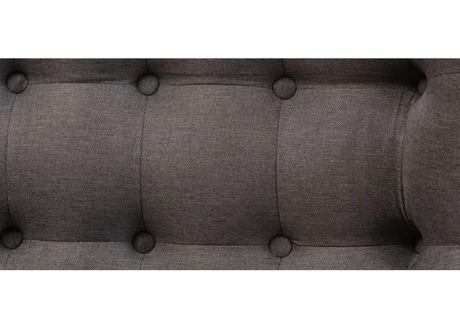 Melody 2-pc. Settee Set in Gray by Wholesale Interiors