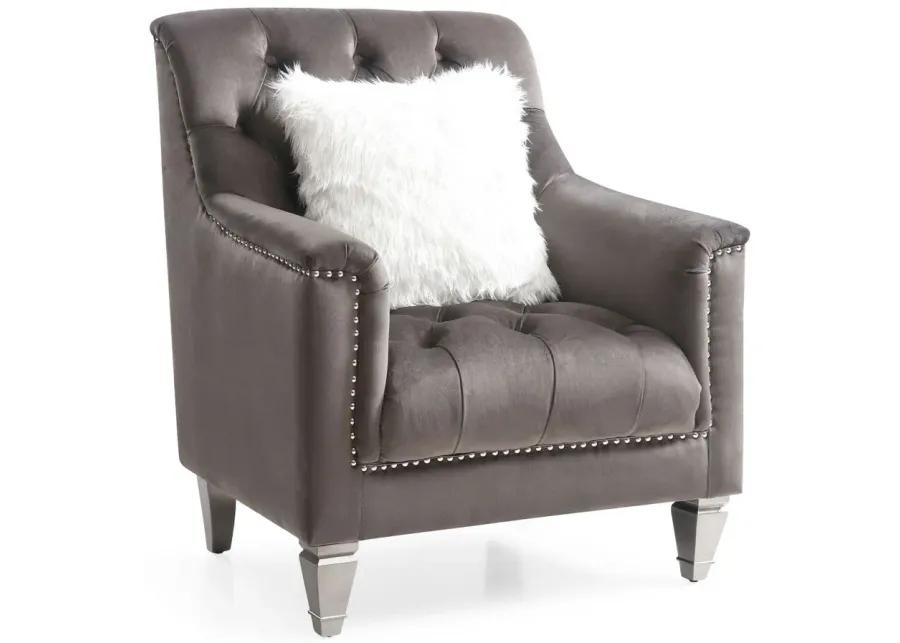 Dania Chair in Gray by Glory Furniture