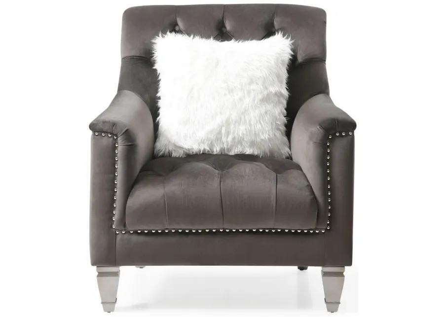 Dania Chair in Gray by Glory Furniture