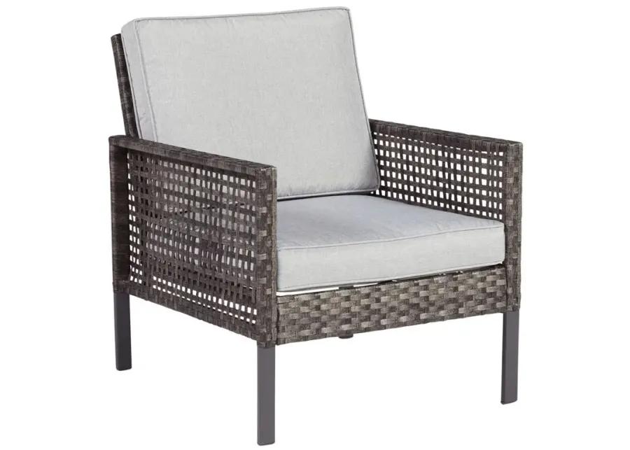 Lainey 4-pc. Outdoor Set in Two-tone Gray by Ashley Express