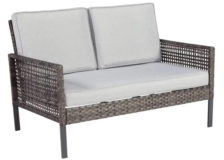 Lainey 4-pc. Outdoor Set in Two-tone Gray by Ashley Express