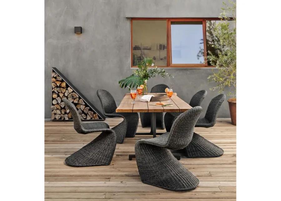 Portia Outdoor Dining Chair in Wheat by Four Hands