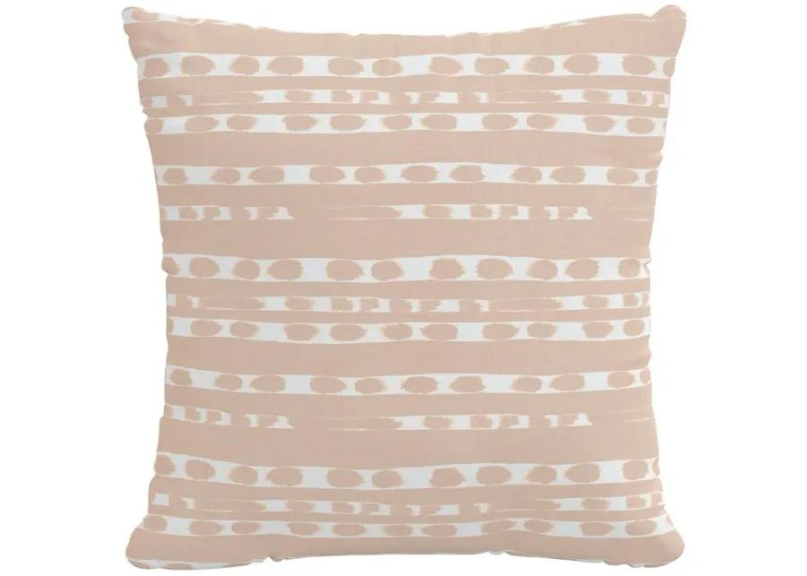20" Outdoor Himari Pillow in Himari Soft Pink by Skyline