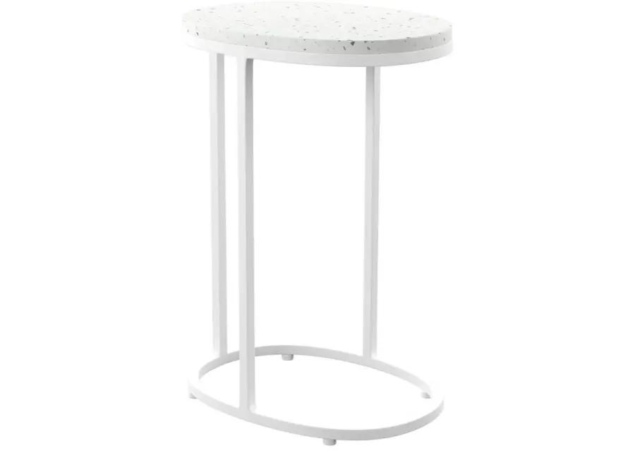 Marina 2-pc. Outdoor Accent Table Set in White by SEI Furniture