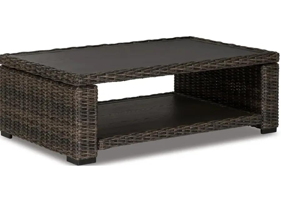 Grasson Lane Coffee Table in Brown by Ashley Furniture