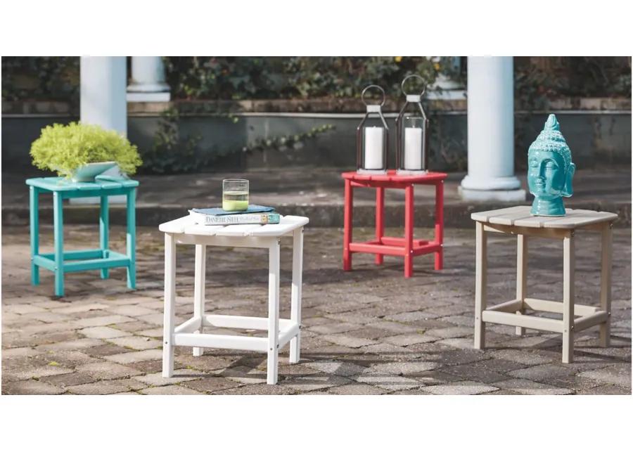 Outdoor End Table in Turquoise by Ashley Express