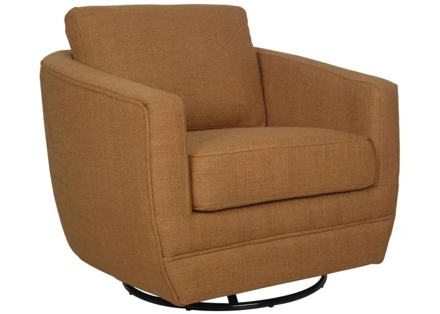 Baltimo Swivel Glider in Gold by LH Imports Ltd