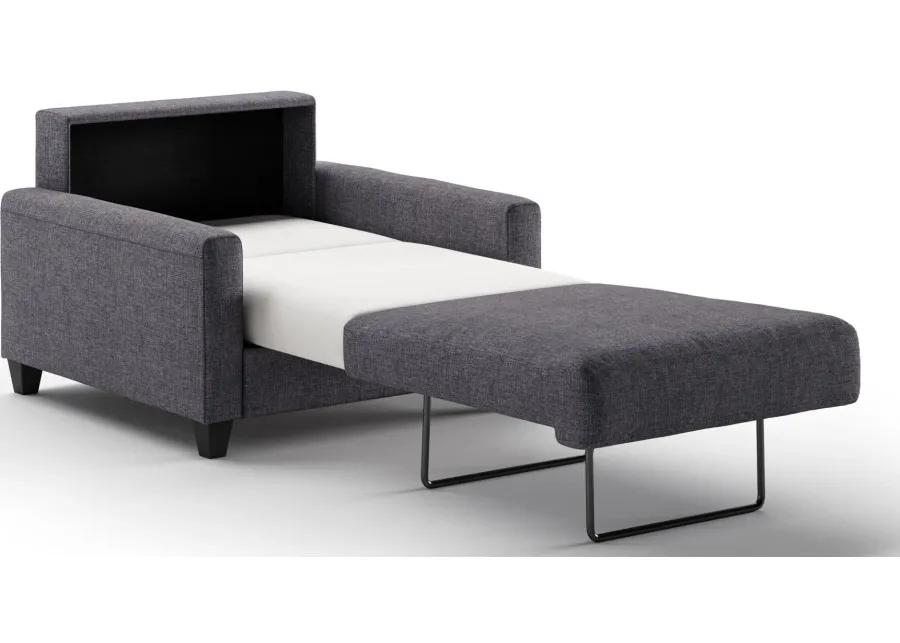 Nico Cot Chair Sleeper in Rene 04 by Luonto Furniture