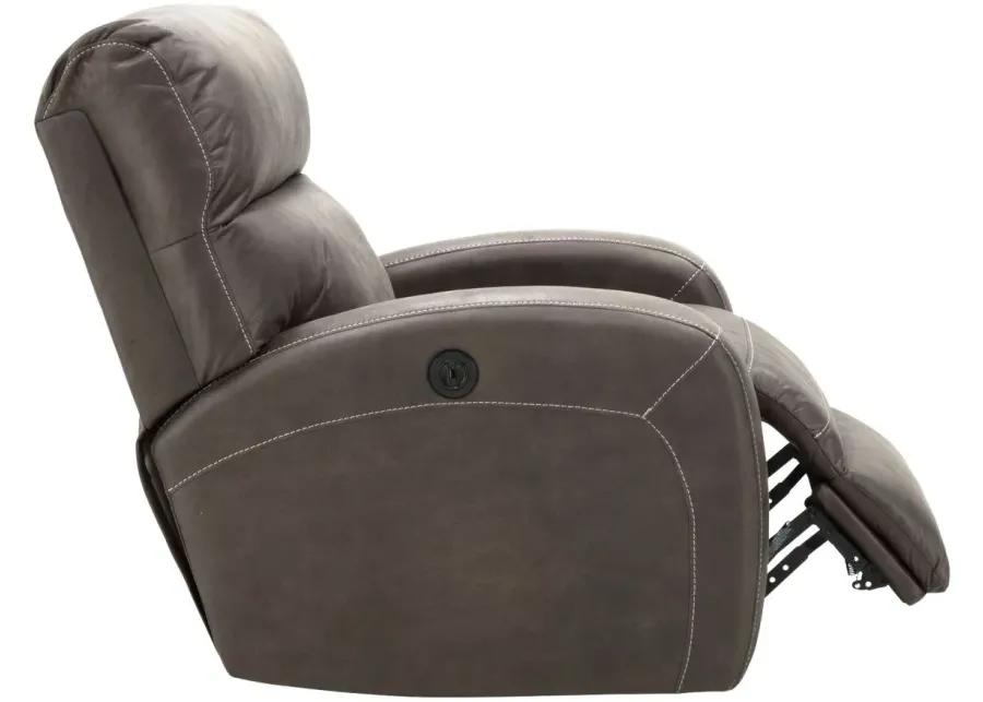 Thane Power Swivel Glider Recliner in Passion Slate by Southern Motion