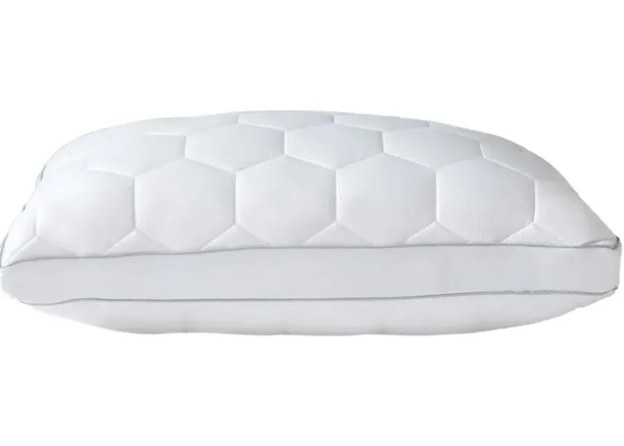 Elevated Performance by Sheex King Side Sleeper Pillow in White by Sheex Inc