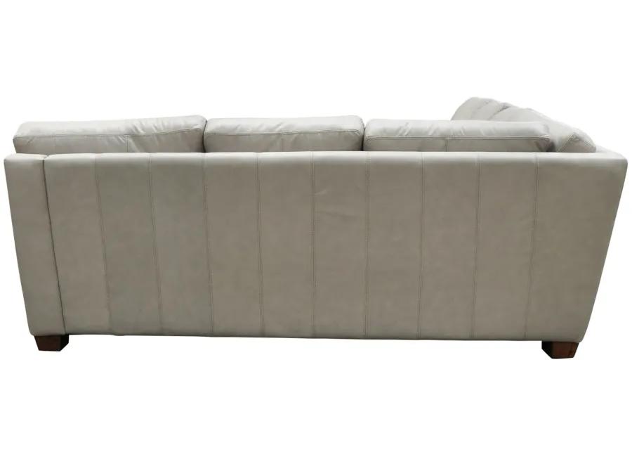 Albany 2-pc. Sectional Sofa in Urban Arctic by Omnia Leather