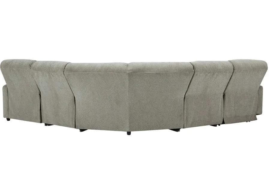 Colleyville 5-pc. Sectional in Stone by Ashley Furniture