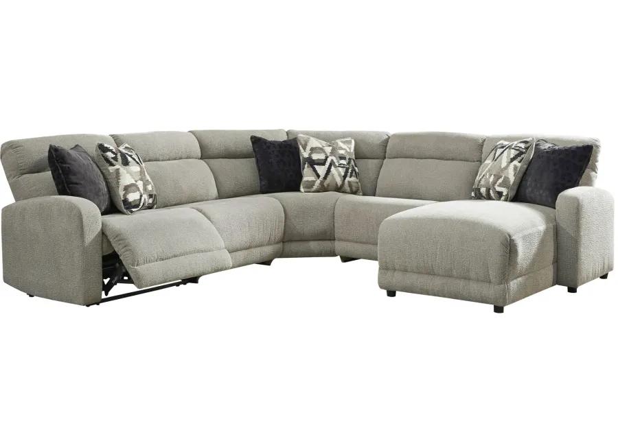 Colleyville 5-pc. Sectional in Stone by Ashley Furniture