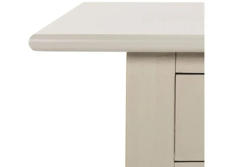 Alphonse 2 Drawer Coffee Table in Vintage Gray by Safavieh