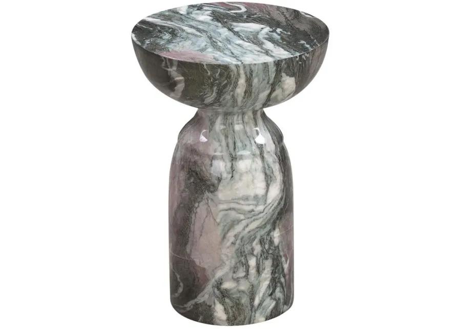 Rue Marble Side Table in Grey by Tov Furniture