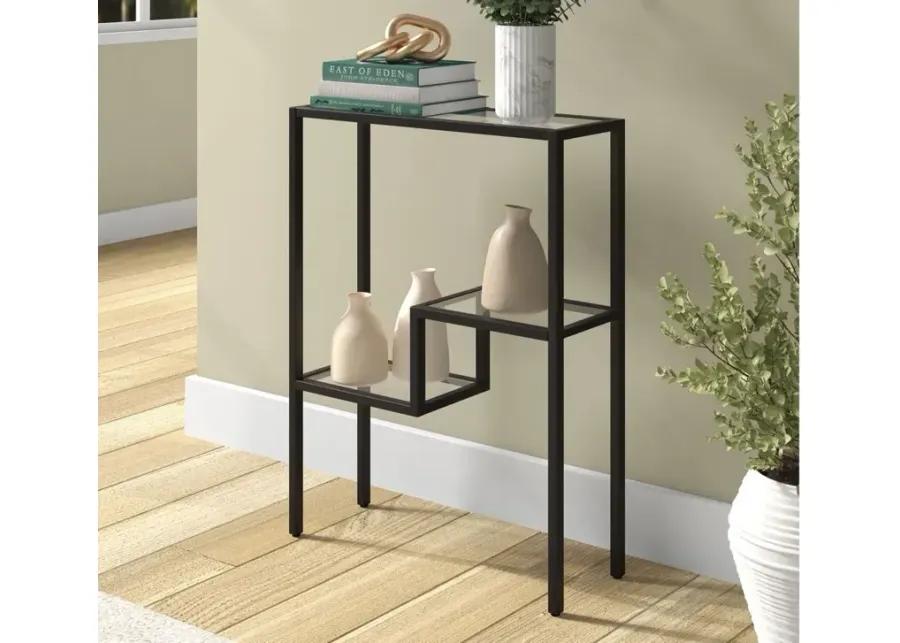 Francis Console Table in Blackened Bronze by Hudson & Canal