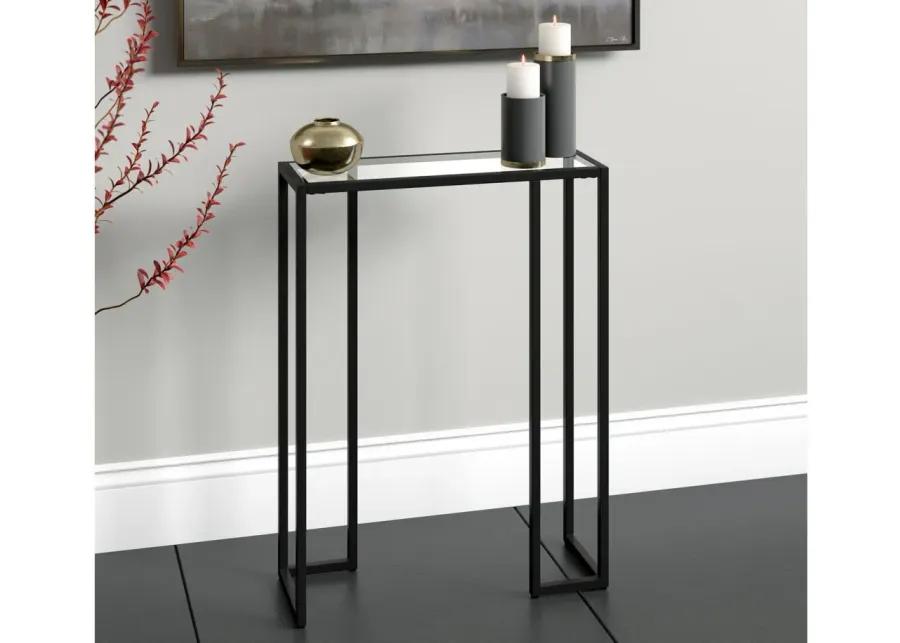 Mona Console Table in Blackened Bronze by Hudson & Canal