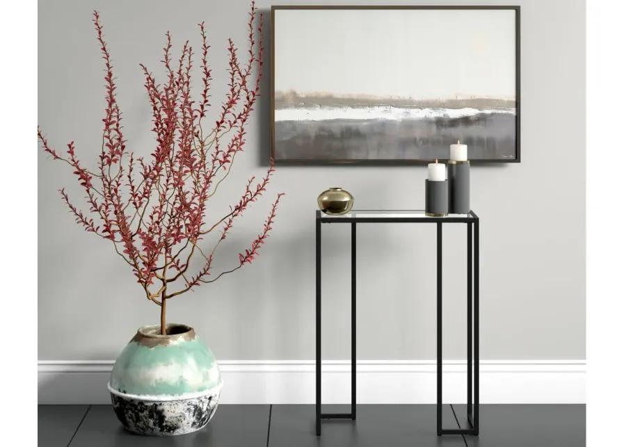 Mona Console Table in Blackened Bronze by Hudson & Canal