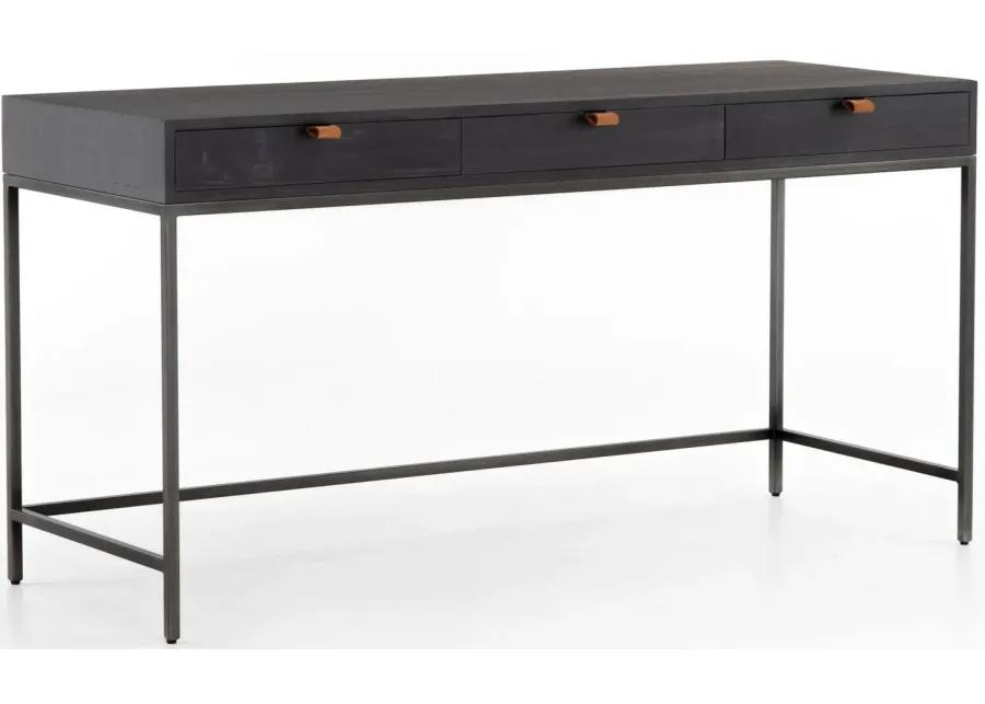 Edgefield Writing Desk in Black Wash Pop by Four Hands