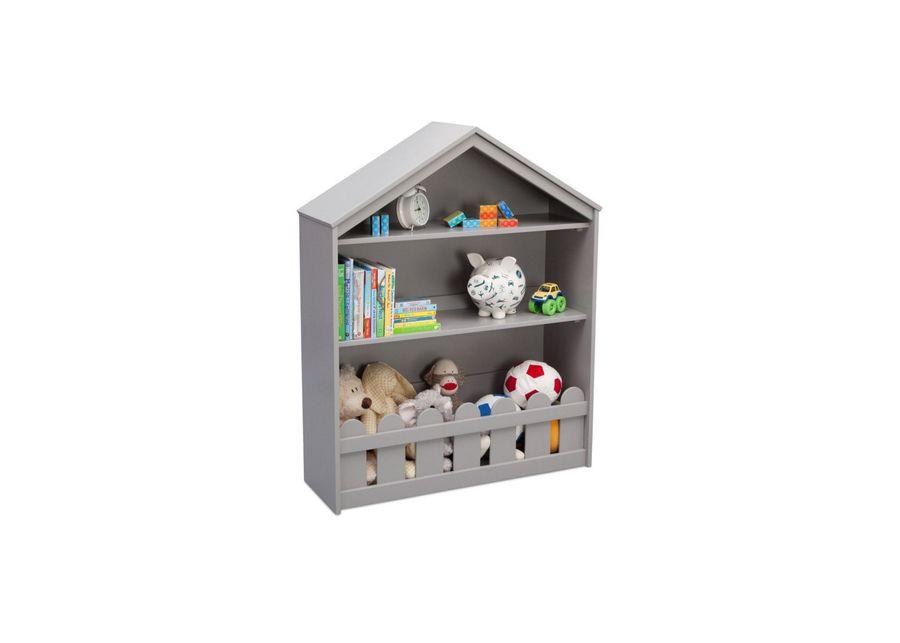 Serta Happy Home Storage Bookcase by Delta Children in Grey by Delta Children